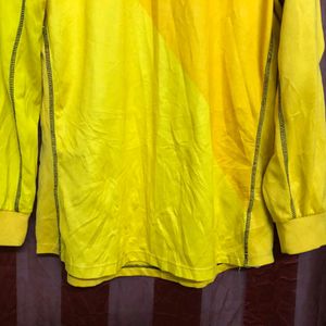 Umbro Yellow Long Sleeve T Shirt