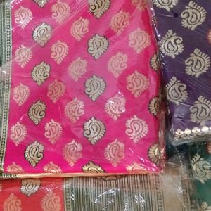 Beautiful Banarasi Saree With Blouse