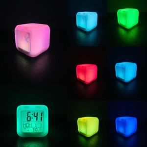 Digital Alarm Clock Colour Changing 🌈