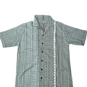 Sea Green Net Shirt