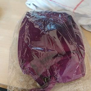 Nykaa Velvet Pouch Purple Brand New