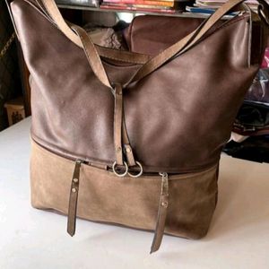 Jumbo Leather Bag