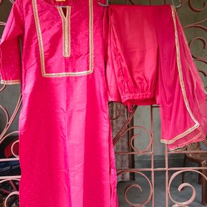 Branded Pure Red Beautiful Kurta Set ♥️♥️♥️