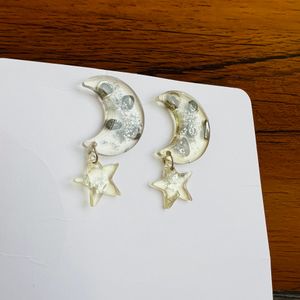 Moon Star Earring Tops