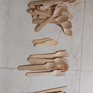 Wooden Spoons, Fok, Butter Knife