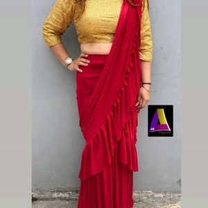 Skirt Frill Saree