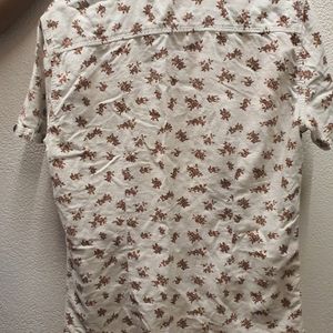 Showoff Floral Printed Half Shirt (Men's)