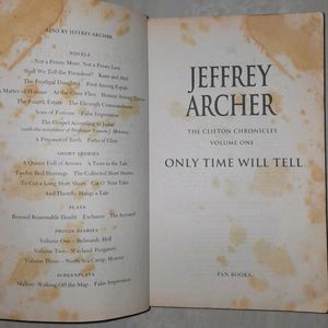 only time will tell by jeffrey archer