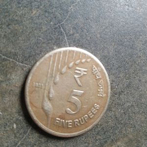 Unique 5rs Coin