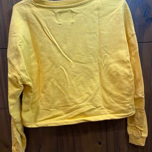 Ochre Yellow Sweatshirt