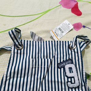 Dungaree Denim Dress