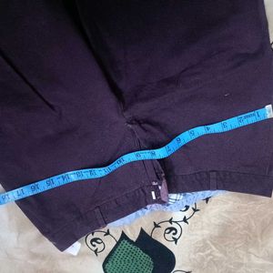 Cantabil Brand Wine Capri In 32 Waist