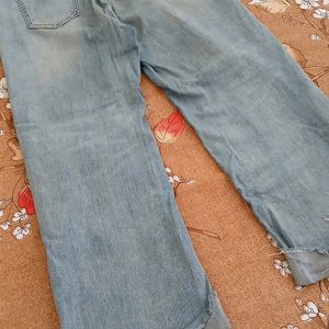 Adjustable Torn Jeans