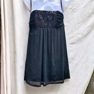 I. BLACK CUTE TUBE DRESS