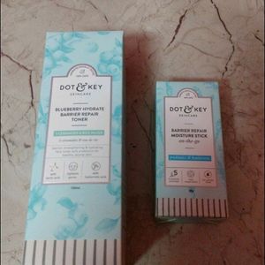 Face Moisturizer Stick & Toner