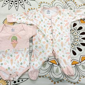 Interlock Baby Suit Set