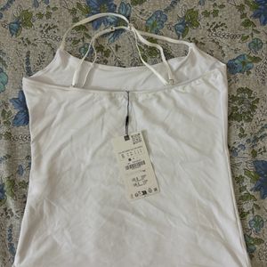 Zara White Camisole