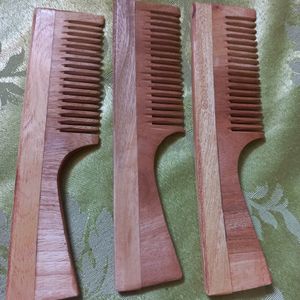 Neem Wood Comb(3)