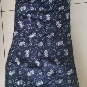 Navy Blue Kurti