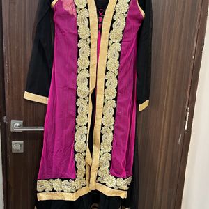 Anarkali Dress With Long Jacket