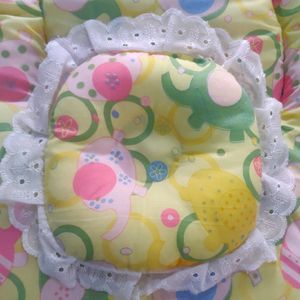 New Baby Bed With Pillow