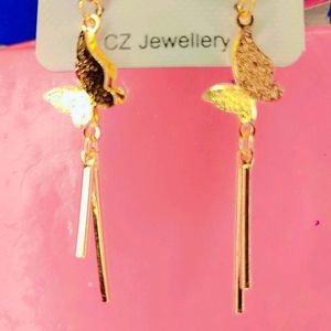 Butterfly Long Earrings