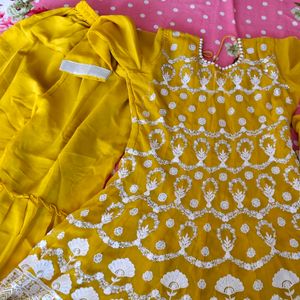 Yellow Garara Suit