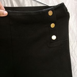 Zara Black Slim Trouser