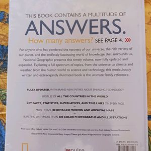 National Geographic Answer Book - Updated Edition