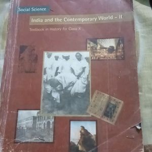 Class 10 History Book (Well Underlined)