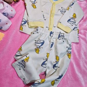 Bumzee cindrella print shirt and pajama set