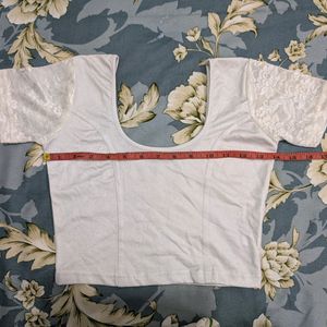 Readymade, Super-stretchable Blouse (Off-white)