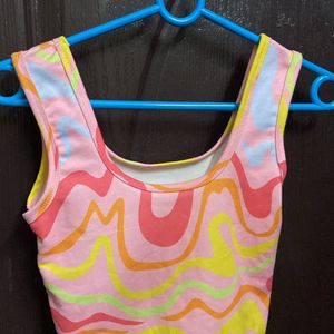 Sleevless Crop Top