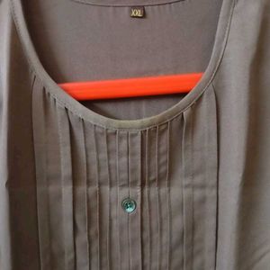 Women's Top In Brown Colour