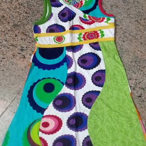 Multi Colour Girl Frock