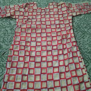 Mirror Work Kurta