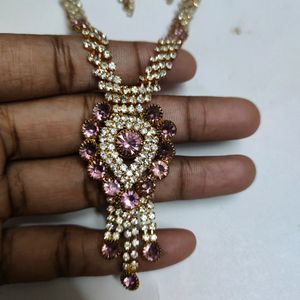 Stylish Jewellery Set (Purple)