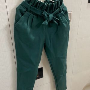 Stylish Bow Waist Trouser