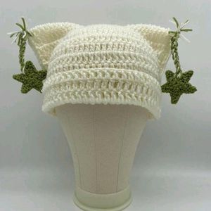 Crochet Cute Cat Hat