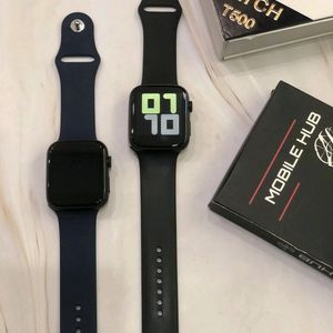 T500 Smart Watch Compatible with Android & iOS Bl