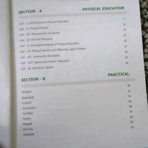 Class 9 Physical Education Book