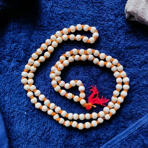 Safed Chandan Jap Mala White Sandalwood Rosary NEW