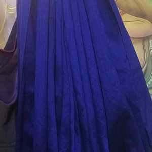 Navy Blue Saree