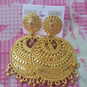 New Golden Kanbala Earings