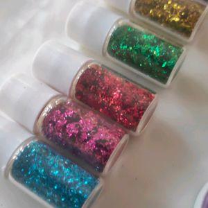 Makeup eyes Glitter ,16 Glitters In Many Colours