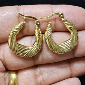 Anti-tarnish Earrings Hoops