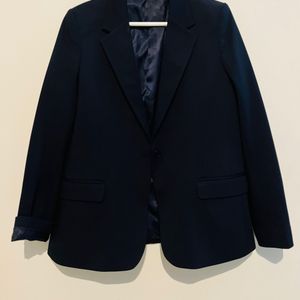 Navy Blue , Single Breasted Blazer