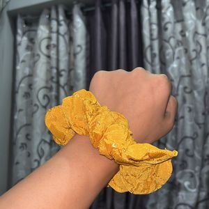 Yellow Scrunchie