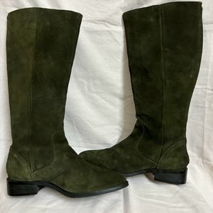 PRICE DROP💥Kaleidoscope Green Suede Boots