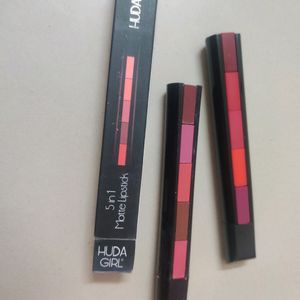 5 Shades Lipstick